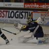Schweinfurts Goalie Benedict Roßberg - hier auf einem Bild aus dem Januar 2024 - war seinem Team gegen Buchloe ein starker Rückhalt.