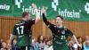 Handball-Drittligist Wölfe Würzburg ist weiter auf Erfolgskurs. Beim TuS Fürstenfeldbruck verletzte sich Kapitän Patrick Schmidt (links) aber. Tim Bauder (rechts) war mit zehn Treffern erfolgreichster Torschütze. 