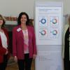 Die Ludwig-Erhard-Berufsschule hat es sich zum Ziel gesetzt, bayerische Klimaschule zu werden. Vergangenen Montag war deshalb die bayerische Kultusministerin zu Besuch. Von links: CSU-Landtagsabgeordnete Martina Gießübel, Schulleiterin Ulrike Hoch, Kultusministerin Anna Stolz und stellvertretender Schulleiter Joachim Koch.
