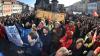 Das Bündnis "Schweinfurt ist bunt" rief Ende Januar zu einer Kundgebung unter dem Motto "Nie wieder ist jetzt" auf. Es kamen 6500 Menschen.