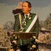 In verschiedene Rollen schlüpfte Wolfgang Krebs im Laufe seines Programms "Bavaria First". Mit Bravour und Humor hielt er seinen Protagonisten, aber auch der gesamten Gesellschaft den Spiegel vor. Hubert Aiwanger steckte in einer Jäger-Uniform. In verschiedene Rollen schlüpfte Wolfgang Krebs im Laufe seines Programms "Bavaria First". Mit Bravour und Humor hielt er seinen Protagonisten, aber auch der gesamten Gesellschaft den Spiegel vor. Hubert Aiwanger steckte in einer Jäger-Uniform.