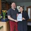 Ramona und Darius Hancea in ihrem Restaurant Ambiente in Bad Kissingen.