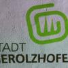 Das neue Logo der Stadt Gerolzhofen zeigt sich abstrakt und modern. Ob es einem gefällt, ist Geschmackssache.