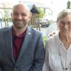 Bei bester Gesundheit feierten Ulrike und Peter Linke ihren 60. Hochzeitstag. Volkachs stellvertretender Bürgermeister Udo Gebert (links) gratulierte im Namen der Stadt.