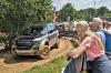 Die Fahrten auf dem Test-Parcours gehören zu den Attraktionen der Offroad-Messe „Abenteuer & Allrad“.