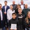 Mit Stolz nahmen die Schülerinnen und Schüler der MINT-Forschergruppe ihren Preis in Erlangen entgegen.