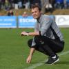 Trainer Julian Grell (TSV Aubstadt) hofft auf einen Auswärtssieg seiner Mannschaft beim FC Bayern München II.