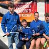 Im Bild Alexander Neumann, Oleksii Bielikov, Maya Weishar, Finn-Lennart Koch, Marc Weishar.