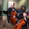 Diese Musizierenden begeisterten mit dem "Forellenquintett"  von Franz Schubert (von links) Thomas Metz (Violine), Stefan Kellermann (Viola), Ariane Metz-Kraus (Klavier),  Josef Seidl (Kontrabass) und  Tobias Lutz (Violoncello).