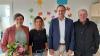 1. Vorstand des St. Elisabethenvereins Jessica Christ, Kindergartenleitung Sabrina Gomez, 1. Bürgermeister der Gemeinde PoppenhausenLudwig Nätscher, Pfarrer  Johannes Messerer.
