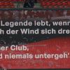 "Die Legende lebt" - heißt die Stadion-Hymne des 1. FC Nürnberg. Auch bei der Regionalliga-Reserve wird das Lied gespielt.