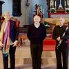 Tosender Applaus für die Solisten Ruth Gerhard, Dieter Blum, und Matthias Schuler
