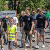 Unter dem Motto "Heßdorf bebt" feierten die Feuerwehr und der Sportverein gemeinsam  mit einem viertägigen Zeltfest und einem großen Festzug ihr jeweiliges Jubiläum.