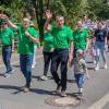 Unter dem Motto "Heßdorf bebt" feierten die Feuerwehr und der Sportverein gemeinsam  mit einem viertägigen Zeltfest und einem großen Festzug ihr jeweiliges Jubiläum.