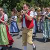 Unter dem Motto "Heßdorf bebt" feierten die Feuerwehr und der Sportverein gemeinsam  mit einem viertägigen Zeltfest und einem großen Festzug ihr jeweiliges Jubiläum.