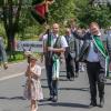 Unter dem Motto "Heßdorf bebt" feierten die Feuerwehr und der Sportverein gemeinsam  mit einem viertägigen Zeltfest und einem großen Festzug ihr jeweiliges Jubiläum.