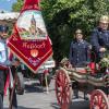 Unter dem Motto "Heßdorf bebt" feierten die Feuerwehr und der Sportverein gemeinsam  mit einem viertägigen Zeltfest und einem großen Festzug ihr jeweiliges Jubiläum.