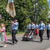 Unter dem Motto "Heßdorf bebt" feierten die Feuerwehr und der Sportverein gemeinsam  mit einem viertägigen Zeltfest und einem großen Festzug ihr jeweiliges Jubiläum.