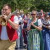 Unter dem Motto "Heßdorf bebt" feierten die Feuerwehr und der Sportverein gemeinsam  mit einem viertägigen Zeltfest und einem großen Festzug ihr jeweiliges Jubiläum.