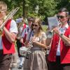 Unter dem Motto "Heßdorf bebt" feierten die Feuerwehr und der Sportverein gemeinsam  mit einem viertägigen Zeltfest und einem großen Festzug ihr jeweiliges Jubiläum.