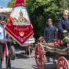 Unter dem Motto "Heßdorf bebt" feierten die Feuerwehr und der Sportverein gemeinsam  mit einem viertägigen Zeltfest und einem großen Festzug ihr jeweiliges Jubiläum.