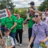 Unter dem Motto "Heßdorf bebt" feierten die Feuerwehr und der Sportverein gemeinsam  mit einem viertägigen Zeltfest und einem großen Festzug ihr jeweiliges Jubiläum.