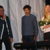 Bergrheinfelder Bürgermeister Ulrich Werner dankte der Künstlerin Christin Henkel und ihrem Vater nach dem gelungenen Konzert. Bergrheinfelder Bürgermeister Ulrich Werner dankte der Künstlerin Christin Henkel und ihrem Vater nach dem gelungenen Konzert.