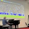 Das etwas andere Public Viewing: Der Name war Programm beim "Flügelspiel" in der Piano-Bühne von Peter Kleinhenz.