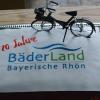 Zur Jubiläumsradtour gabs natürlich auch eine kleine Torte, verziert mit einem Fahrrad Zur Jubiläumsradtour gabs natürlich auch eine kleine Torte, verziert mit einem Fahrrad
