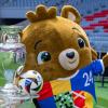 Ein Youtuber hatte beim EM-Eröffnungsspiel der deutschen Nationalmannschaftmit einem falschen Maskottchen-Kostüm Zugang zum Stadion erhalten.