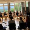 Gesprächsrunde bei den Orientierungstagen auf dem Volkersberg. Gesprächsrunde bei den Orientierungstagen auf dem Volkersberg.