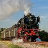 Fahrt mit dem Bundesbahn-Eilzug im Oktober 2022.