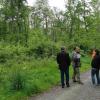 Bei einem Termin mit weiteren Behördenvertretern im Kommunalwald der Gemeinde Greußenheim machten Vertreter von Forstverwaltung und AELF auf die Trockenschäden aus den vergangenen Jahren aufmerksam.