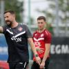 Klare Ansagen: Am Donnerstag leitete der neue Cheftrainer Markus Zschiesche sein erstes Training bei den Würzburger Kickers
