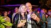 Zahlreiche Menschen besuchen am Samstag 22.06.24 das Promenaden Weinfest in Kitzingen am Main. Für die Partystimmung am Weinfest sorgten die "Partyvögel".