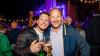 Zahlreiche Menschen besuchen am Samstag 22.06.24 das Promenaden Weinfest in Kitzingen am Main. Für die Partystimmung am Weinfest sorgten die "Partyvögel".