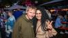 Zahlreiche Menschen besuchen am Samstag 22.06.24 das Promenaden Weinfest in Kitzingen am Main. Für die Partystimmung am Weinfest sorgten die "Partyvögel".