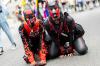 Sogenannte Puppy-Masken sind bei den CSD-Paraden häufiger zu sehen, hier zum Beispiel beim diesjährigen Christopher Street Day in Hannover.