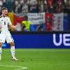 Erleichterung in Frankfurt: Joshua Kimmich freute sich lautstark über den späten Ausgleich.