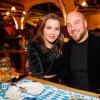 Kim Gloss mit Ehemann Alexander Beliaikin 2021 in Berlin.