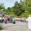 Gottesdienst am terroir f Stetten.