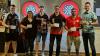 Sieger des Gesamt-Rankings von links: Niklas Ebner (6. Platz), Sabrina Elbert (4. Platz), John Robert Eberlein (2. Platz), Joe Dürbeck (1. Platz), Alex Hager (3. Platz) und Alex Paschold (5. Platz).