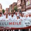 Die diesjährige Kulinarische Meile findet vom 12. bis 15. Juli in Karlstadt statt. Das Foto zeigt die diesjährigen Gastgeber.