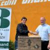 Thomas Johannes und Alexander Pfenning freuen sich, dass die Schatzkiste dauerhaft etabliert wird.