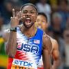 Noah Lyles gewinnt die Olympia-Qualifikation über 200 m.