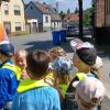 Für die Eußenheimer Vorschulkinder heißt es "Stopp an der Gehwegkante".