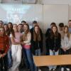 Besuch des Richters Joscha Kreßmann in einer 7. Klasse.