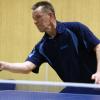 Konzentriert an der Platte: Masters-WM-Teilnehmer Robert Luger