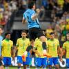 Uruguay jubelt gegen Brasilien nach dem Elfmeterschießen.