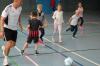 Einmal mit dem beziehungsweise gegen den Trainer Fußballspielen, das ist ein 
Highlight im Schulbolzer-Projekt.